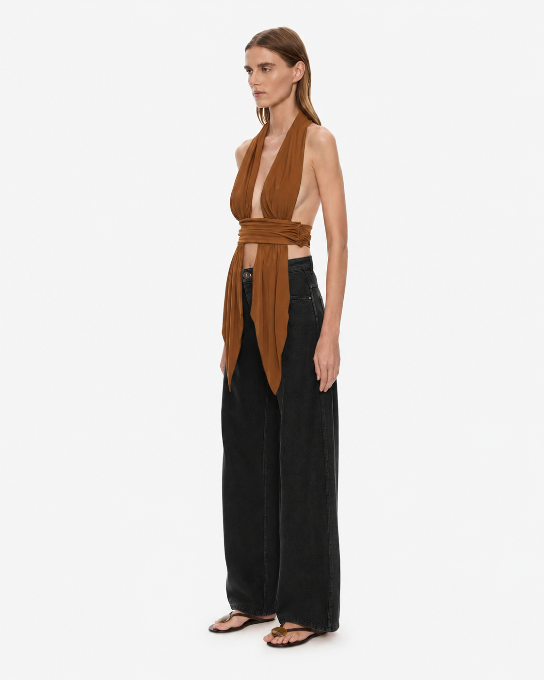 CHRISTOPHER ESBER Relaxed Denim Quartz Jean (Black)