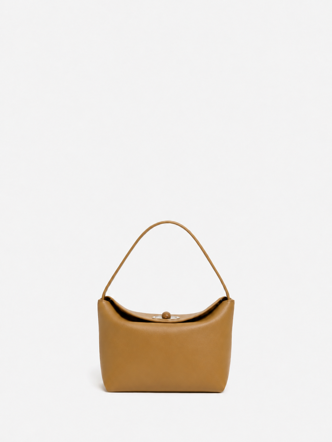 Image of Bags. Product name - Turnlock Mini Bag in Cedar colour by brand - CHRISTOPHER ESBER