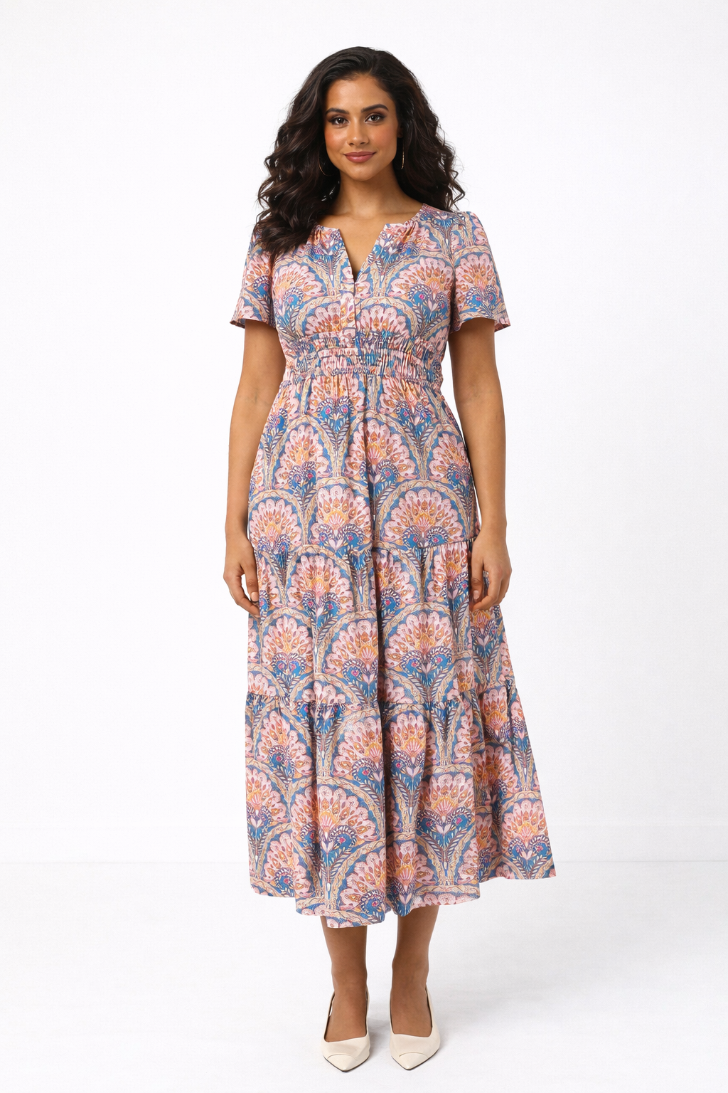 Kachel Megan Dress (Multi)