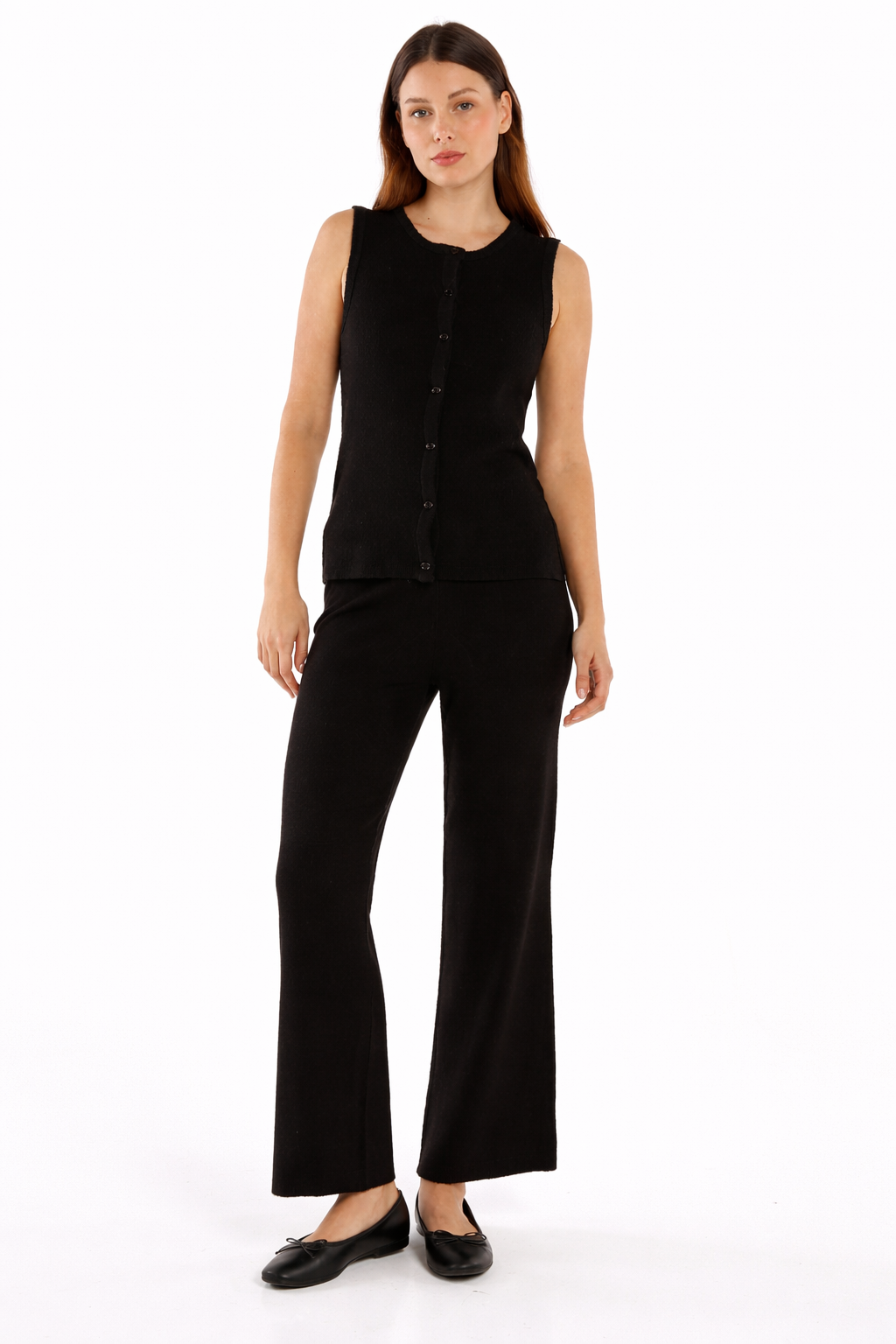 Betty Basics Nash Knit Pant (Black)