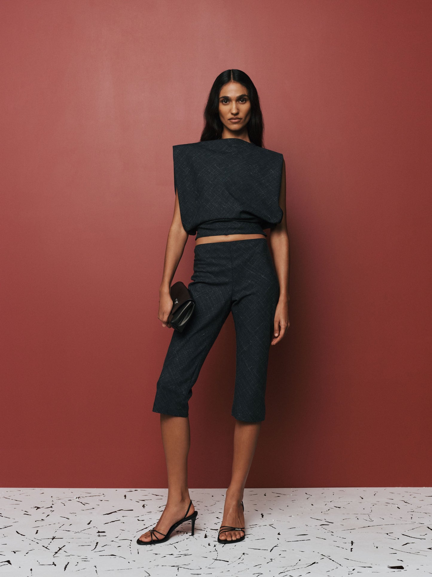 CHRISTOPHER ESBER Banyan Capri Pant (Marle)