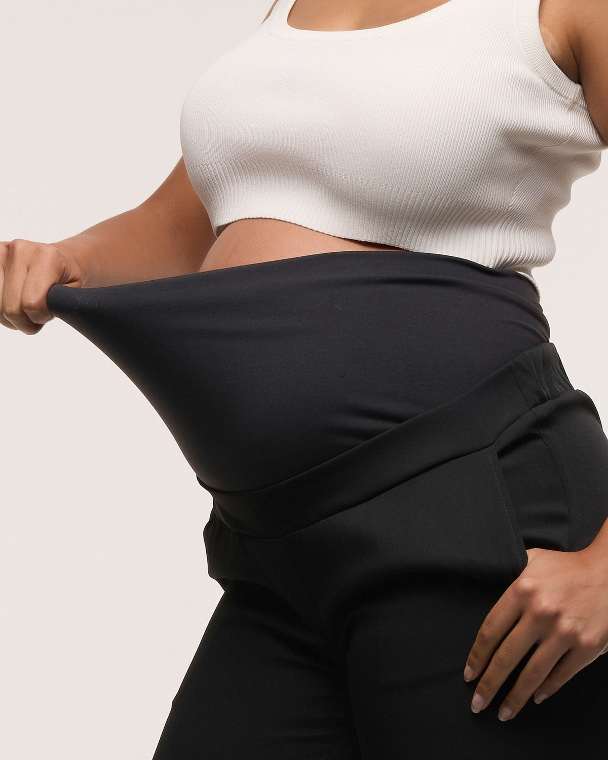 Soon Maternity Classic Overbelly Straight Pants