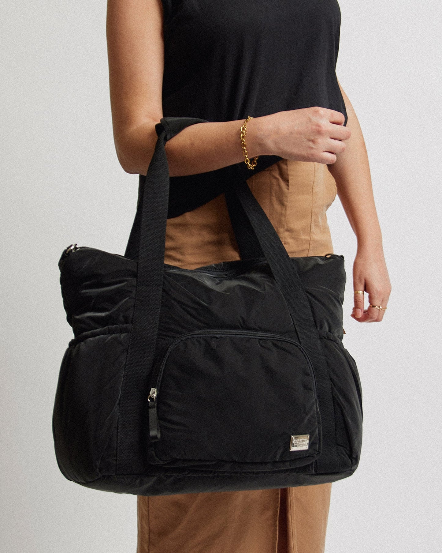Image of Bags. Productname: Colette Black Soft Touch Baby Bag in Black colour by brand - Colette