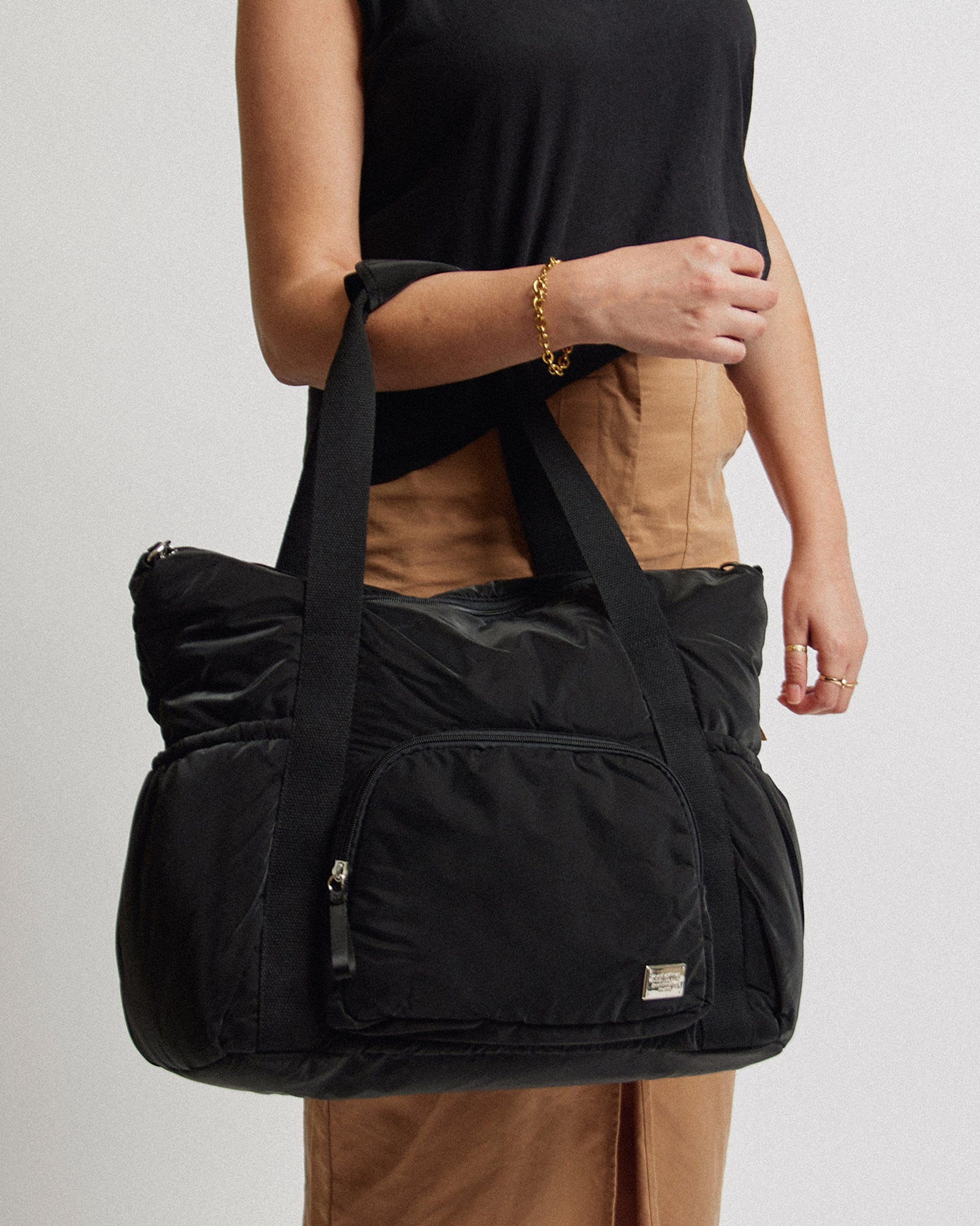 Image of Bags. Productname: Colette Black Soft Touch Baby Bag in Black colour by brand - Colette