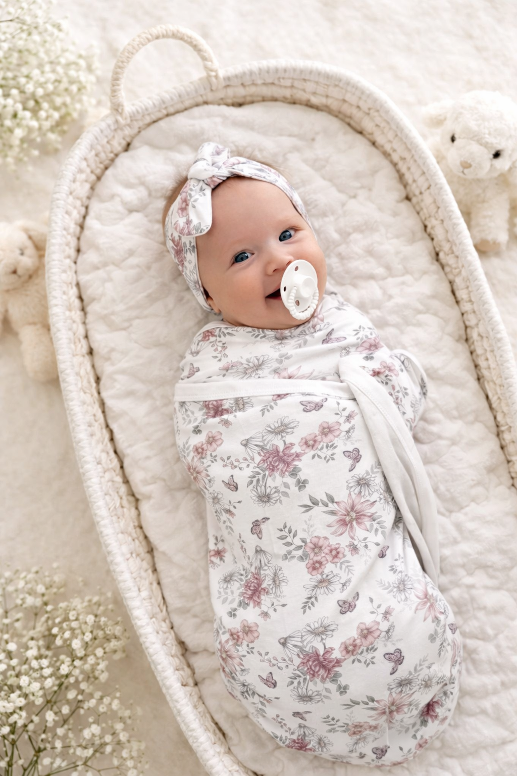 Daisy Floral Baby Wrap
