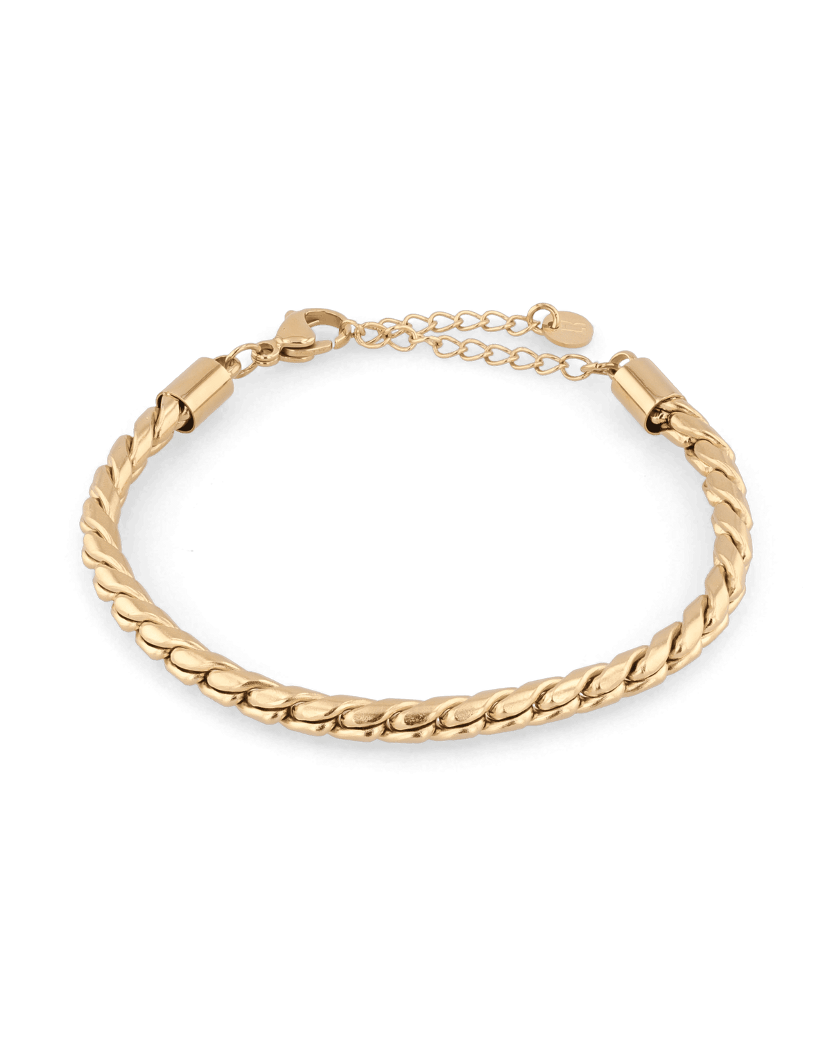 Image of Bracelets. Product name - Core Gold Chain Bracelet in colour by brand - LAVANA
