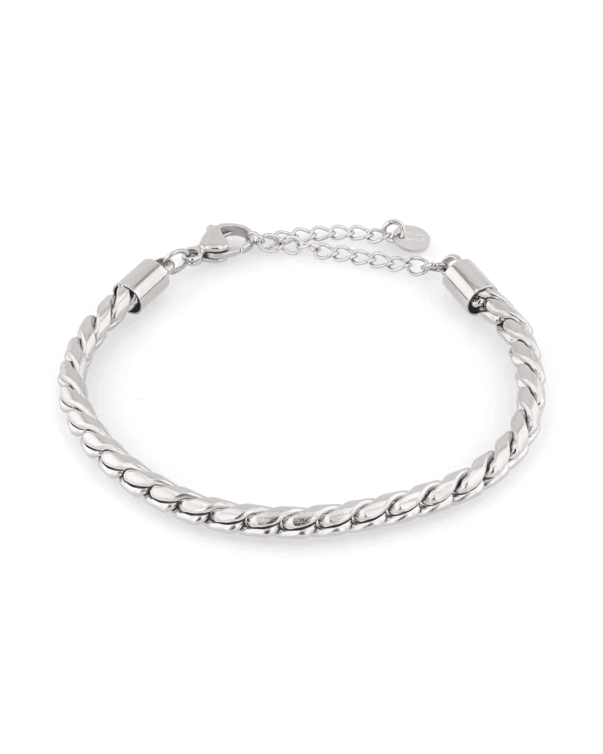 Image of Bracelets. Product name - Core Silver Chain Bracelet in colour by brand - LAVANA