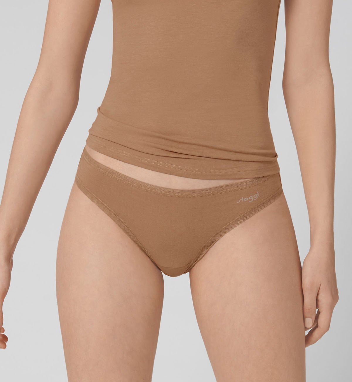 Triumph Sloggi Go Brazilian 2 Pack (Nostalgic Brown)