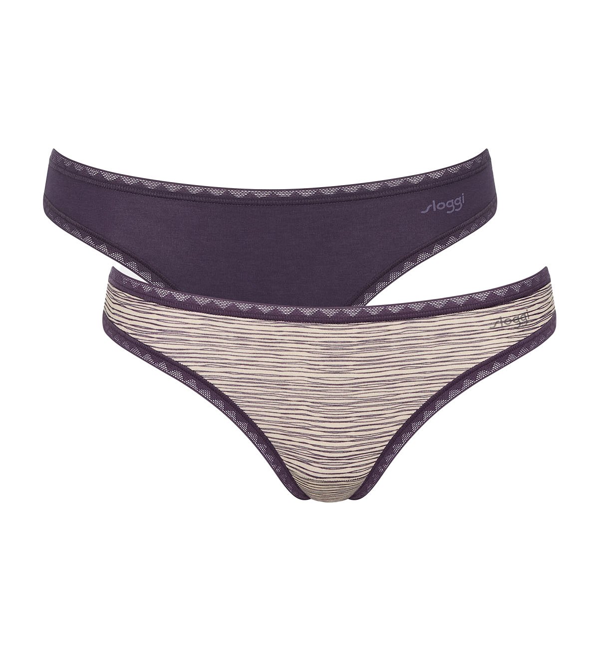 Image of Briefs. Productname: Triumph Sloggi Go Brazilian 2 Pack in Multiple Colours 10 colour by brand - Triumph