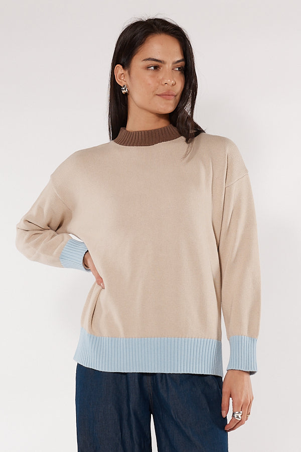 Cowgirl Surfer Emery Pullover (Oat)