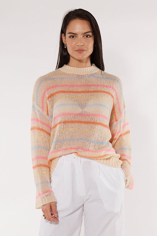 Image of a model wearing Outerwear. Productname: Cowgirl Surfer Holland Pullover in Pullover colour by brand - Cowgirl Surfer