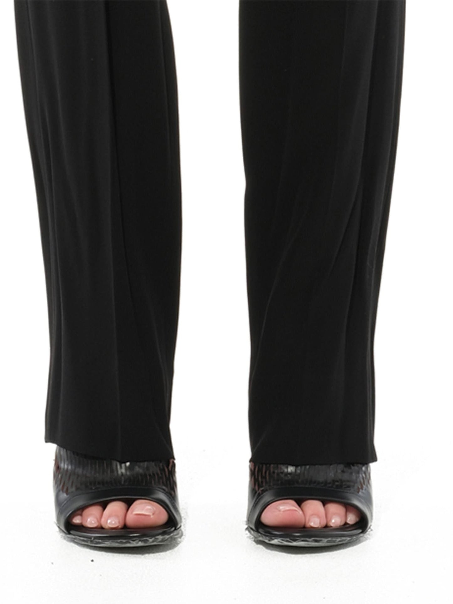 GIVENCHY Crepe Satin Fit Pants (Black)