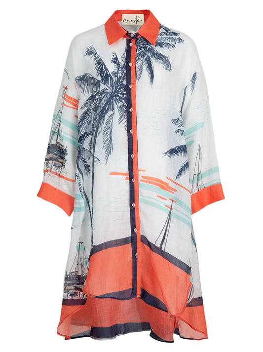 Curate By Trelise Cooper Sail-Abrate The Good Times Shirt (Marina)