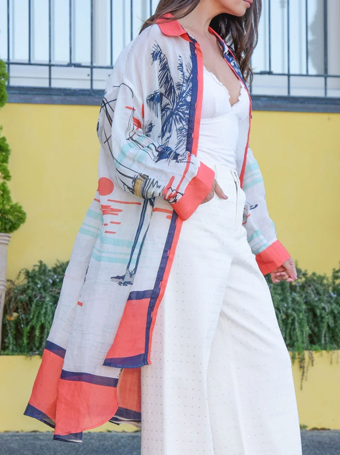 Curate By Trelise Cooper Sail-Abrate The Good Times Shirt (Marina)