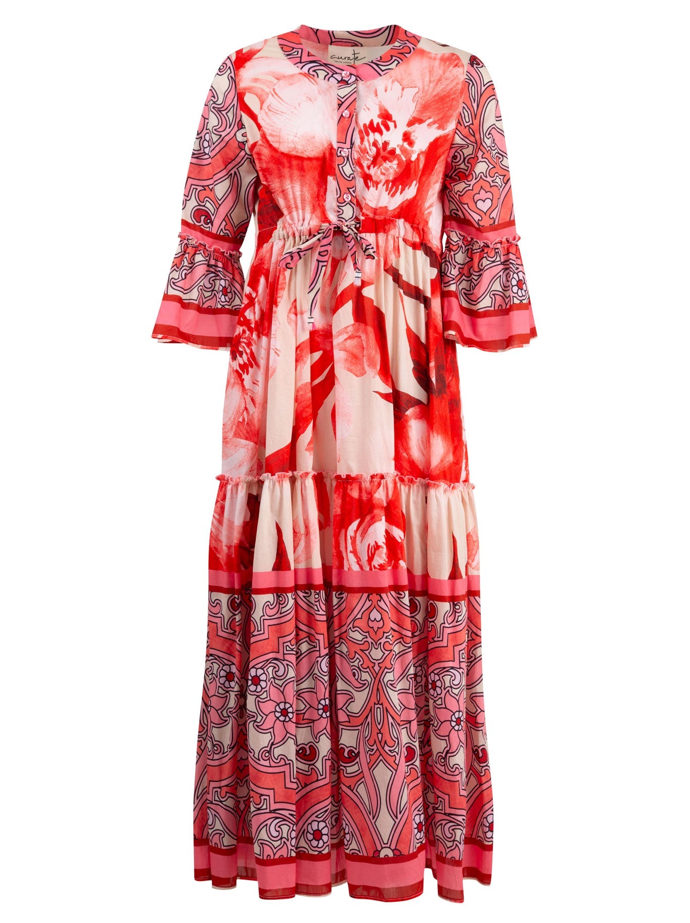 Curate By Trelise Cooper Sweet Escape Dress (Pink Border)