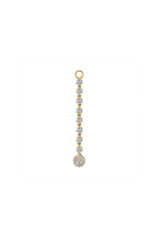 Image of Charms. Productname: Jewel Citizen | Diamond Drop Charm in Charm colour by brand - Jewellery