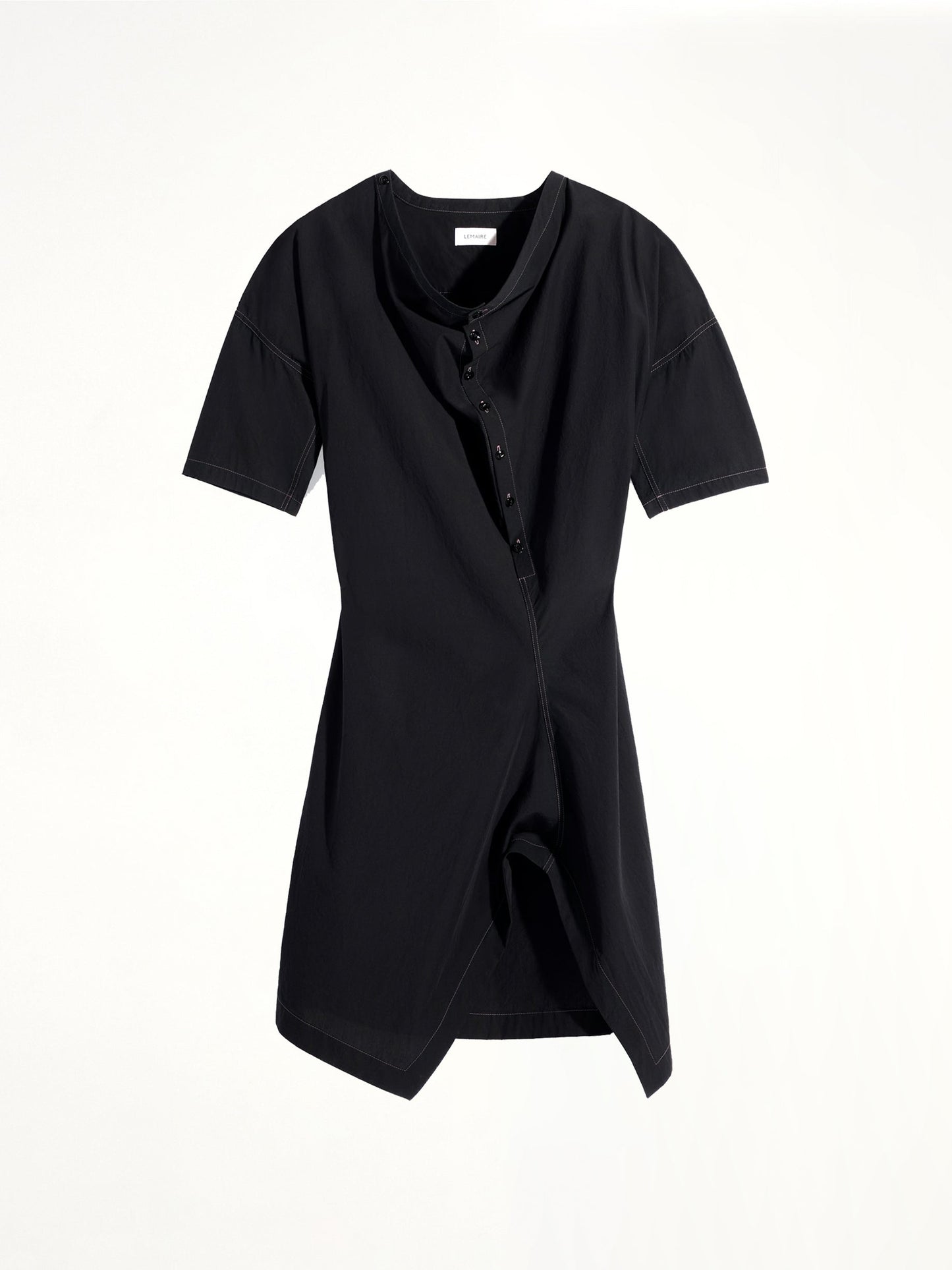 LEMAIRE Soft Collar Dress (Black)