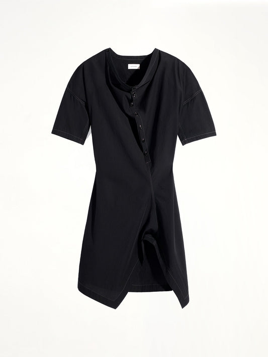 LEMAIRE Soft Collar Dress (Black)