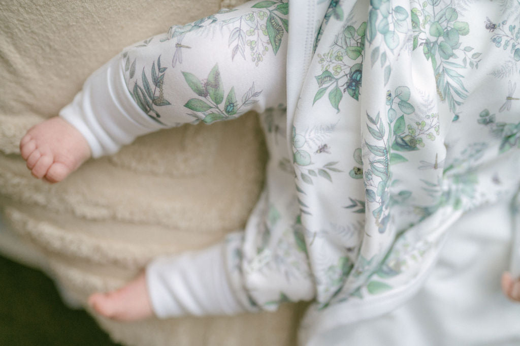 Snuggle Bug LS Zip Romper