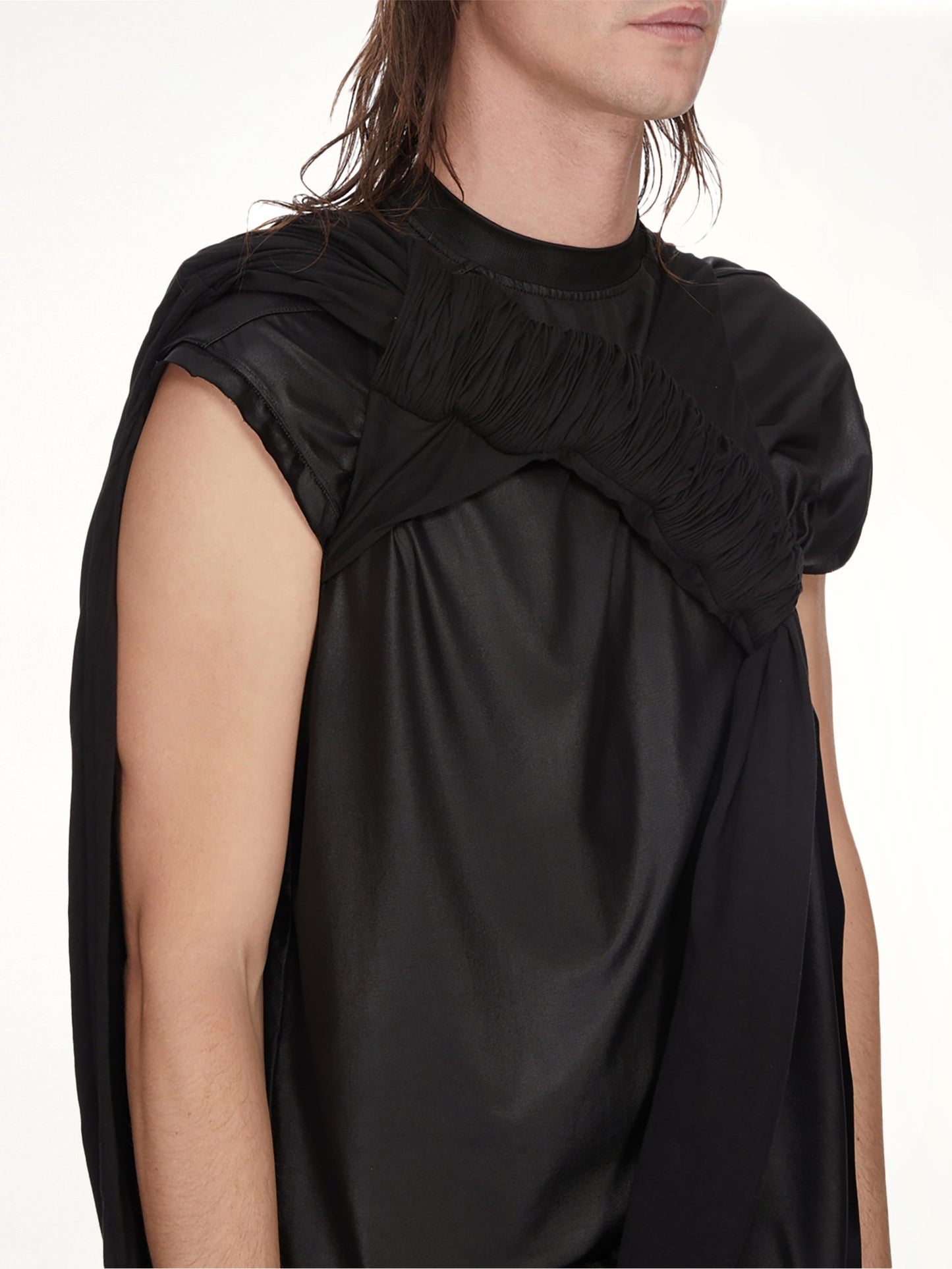 RICK OWENS DRKSHDW Harness Tank (Black)