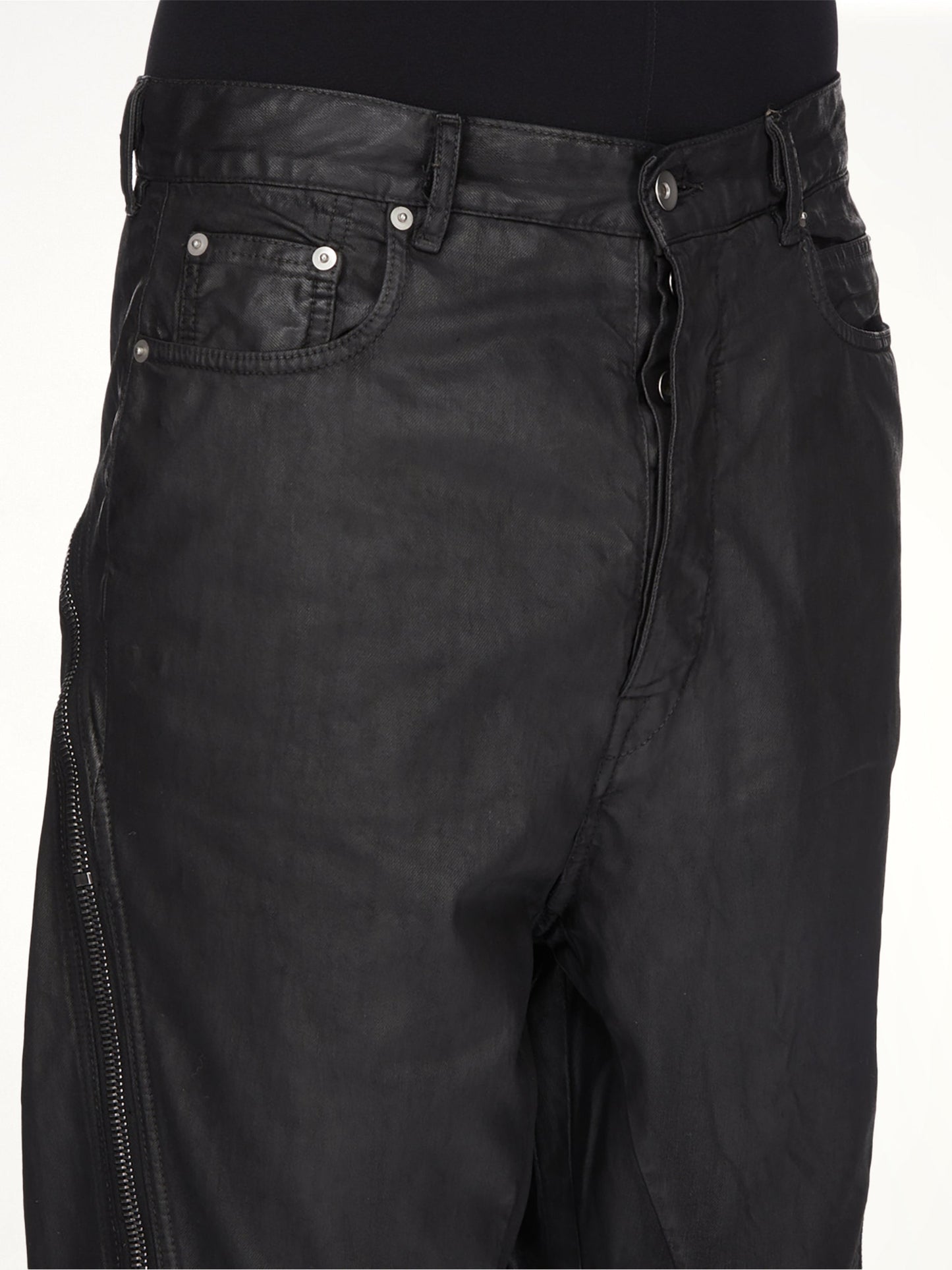 RICK OWENS DRKSHDW Bolan Banana Jeans (Black)