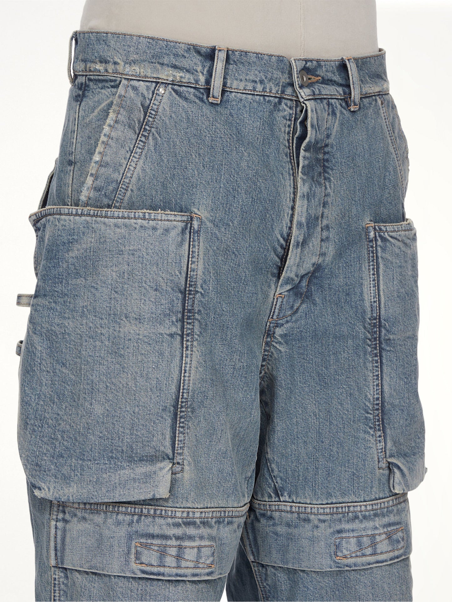 RICK OWENS DRKSHDW Stefan Cargo (Blue)