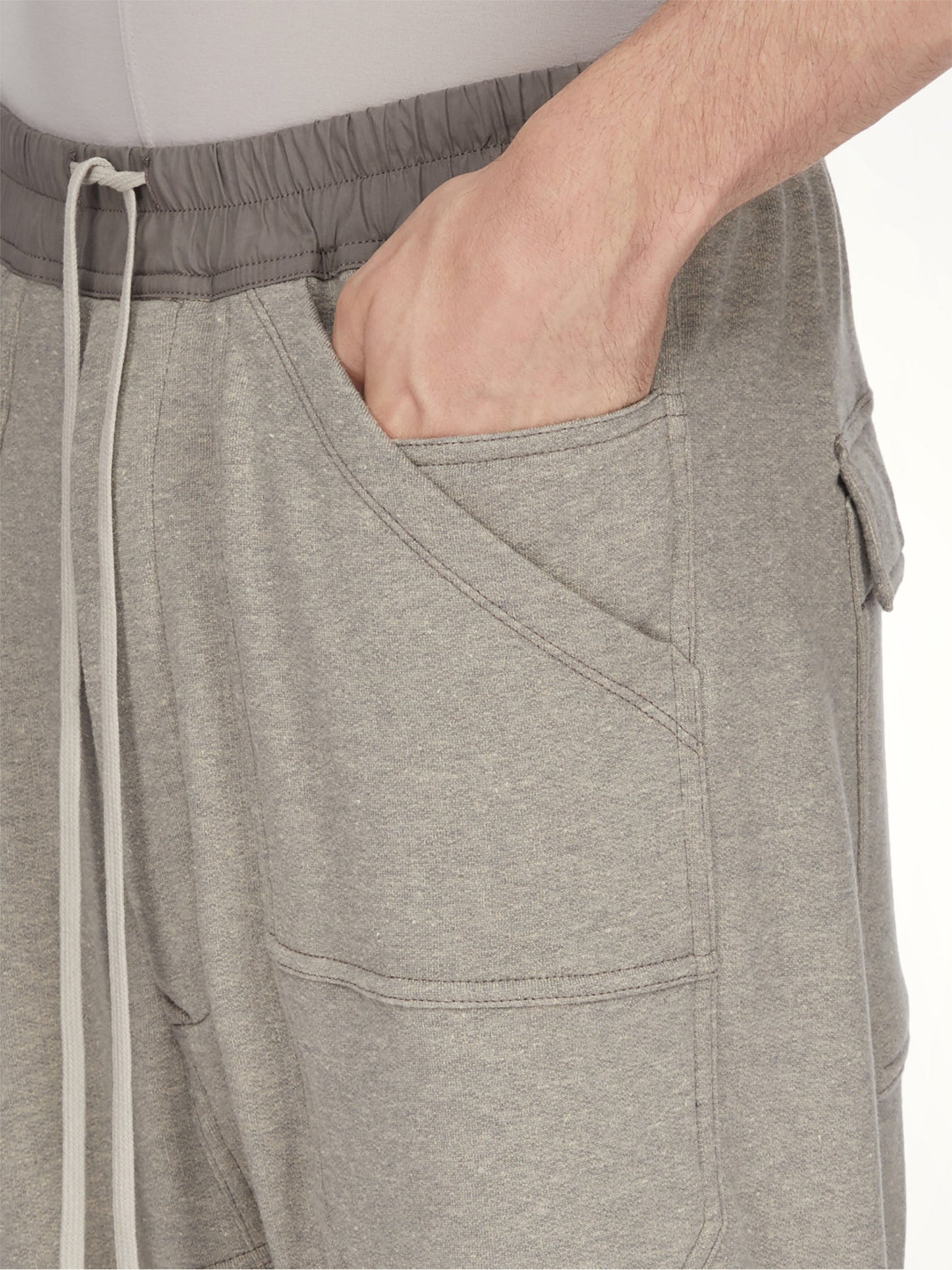 RICK OWENS DRKSHDW Classic Cargo Drawstring (Grey)