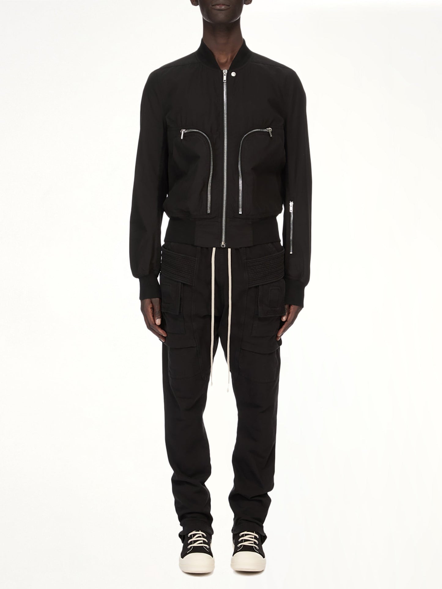 RICK OWENS DRKSHDW Creatch Cargo Drawstring (Black)