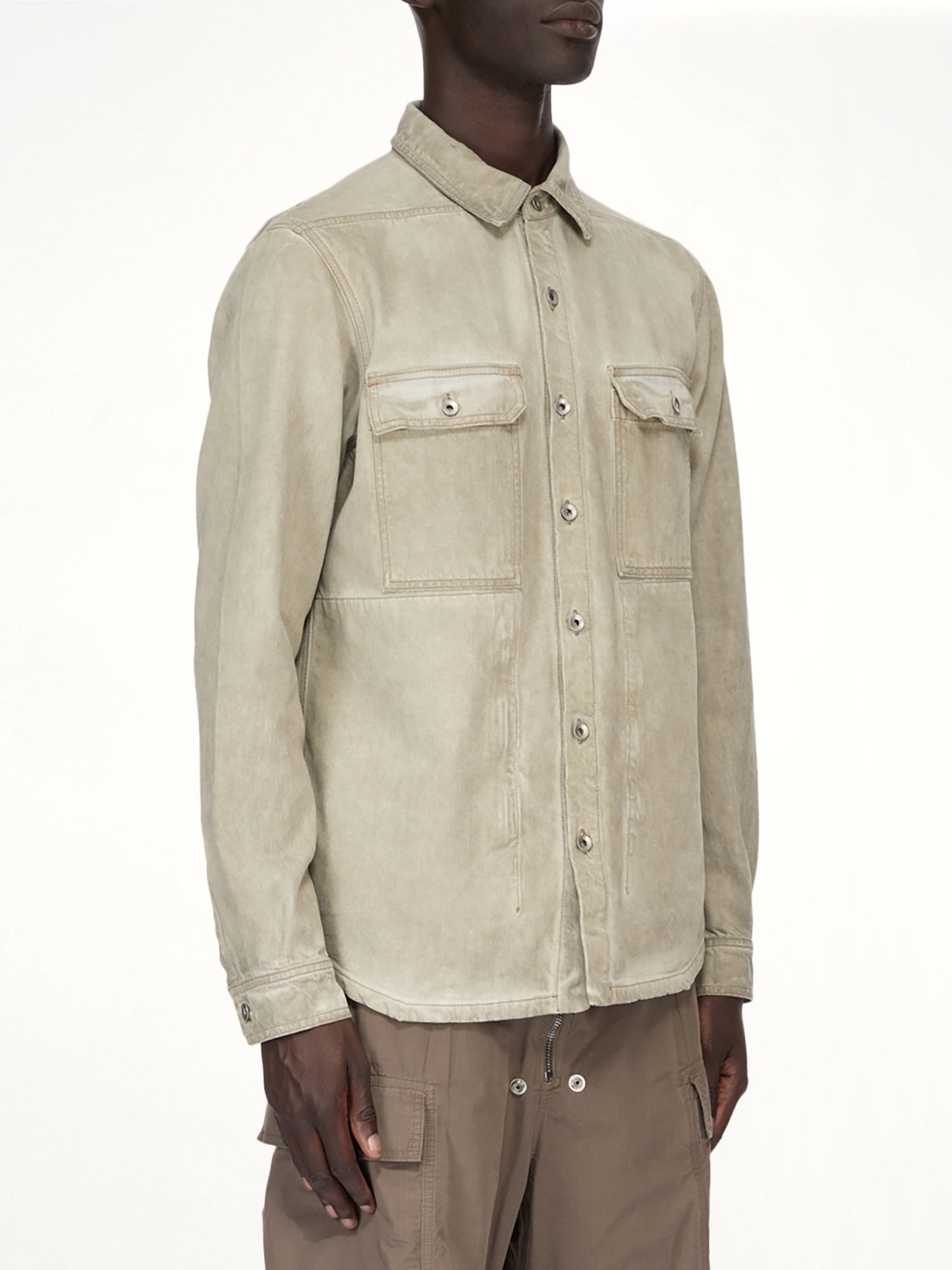 RICK OWENS DRKSHDW Outershirt (Beige)