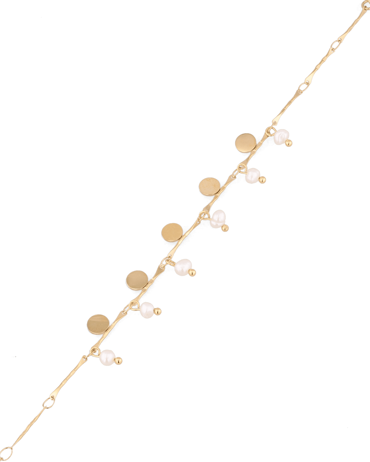 LAVANA Dancing Discs Tango Gold Bracelet