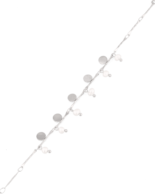 LAVANA Dancing Discs Tango Silver Bracelet