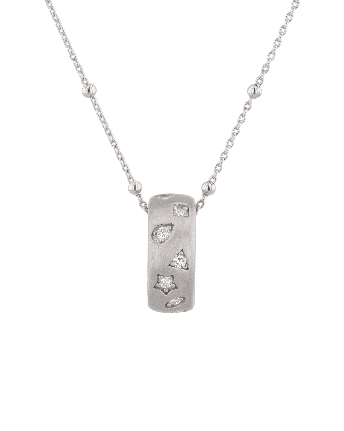 Image of Charms. Product name - Dancing Stars Silver Pendant in colour by brand - LAVANA