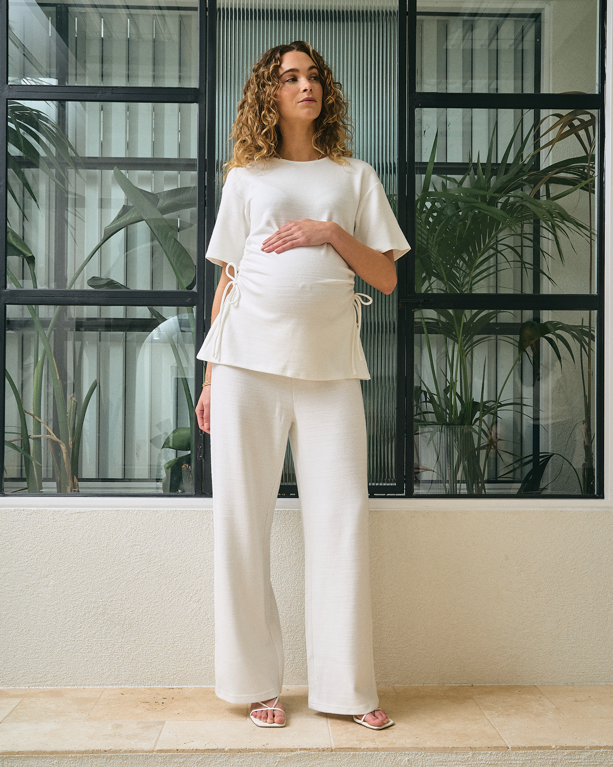 Image of Outfit Sets. Product name - The Danielle Set in colour by brand - Soon Maternity