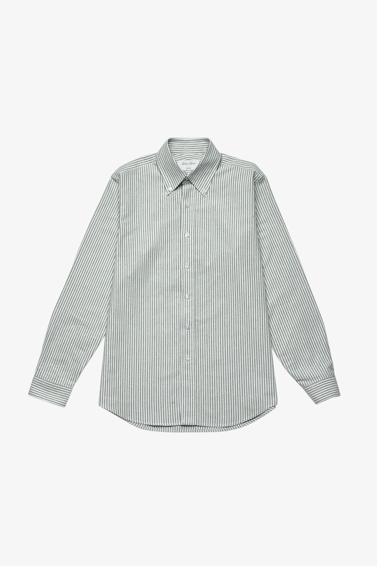 Anthony Squires Dexter stripe button down (Green)