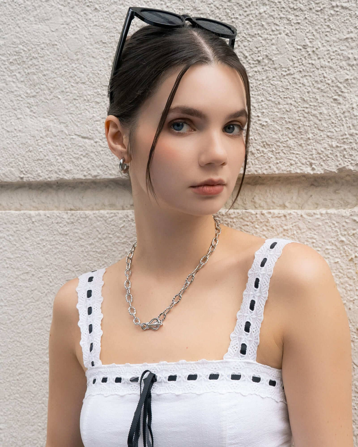 LAVANA Dome Gold Hoop Earrings