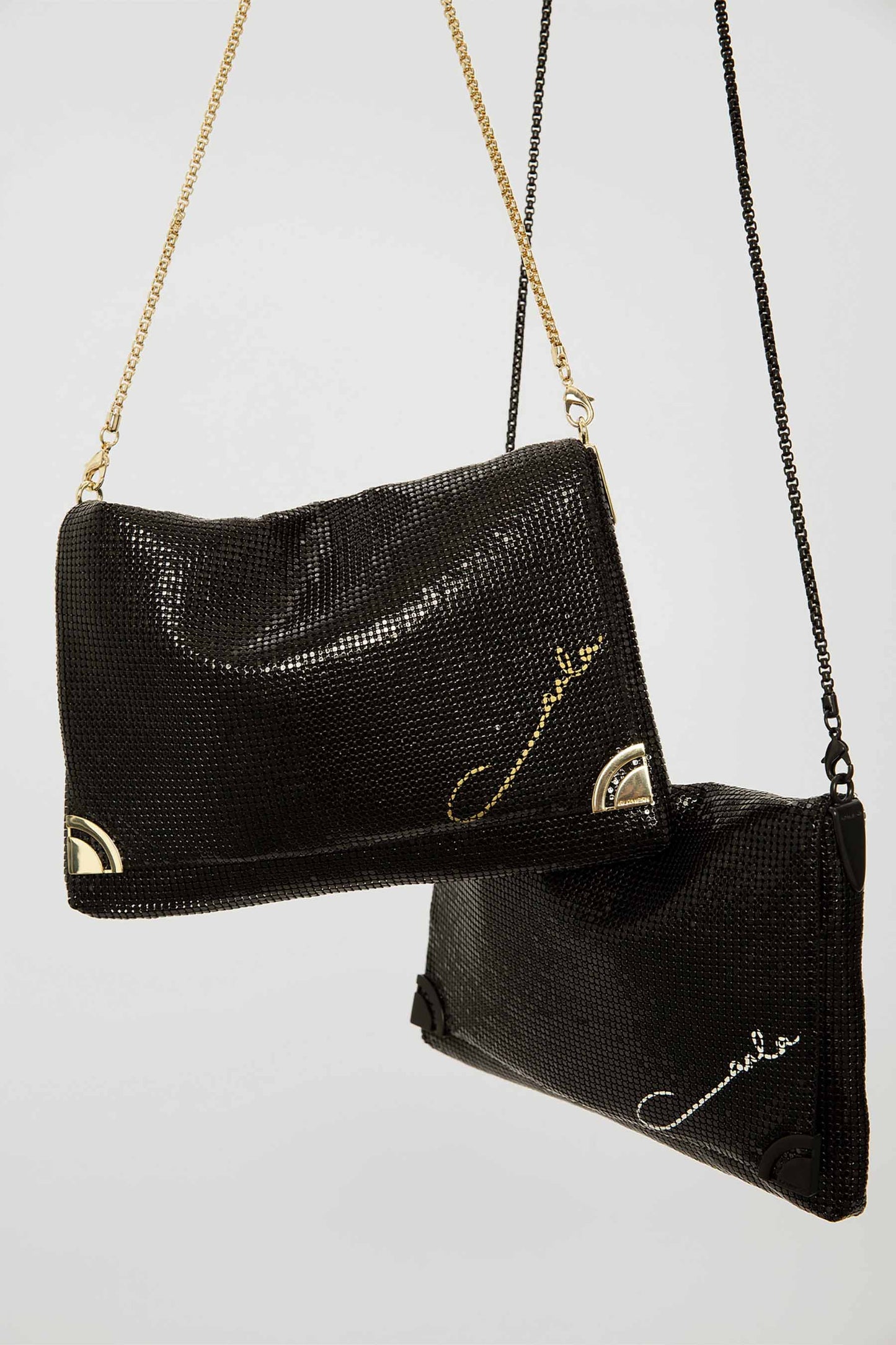 Zampatti White On Carla Signature Bag (Black)