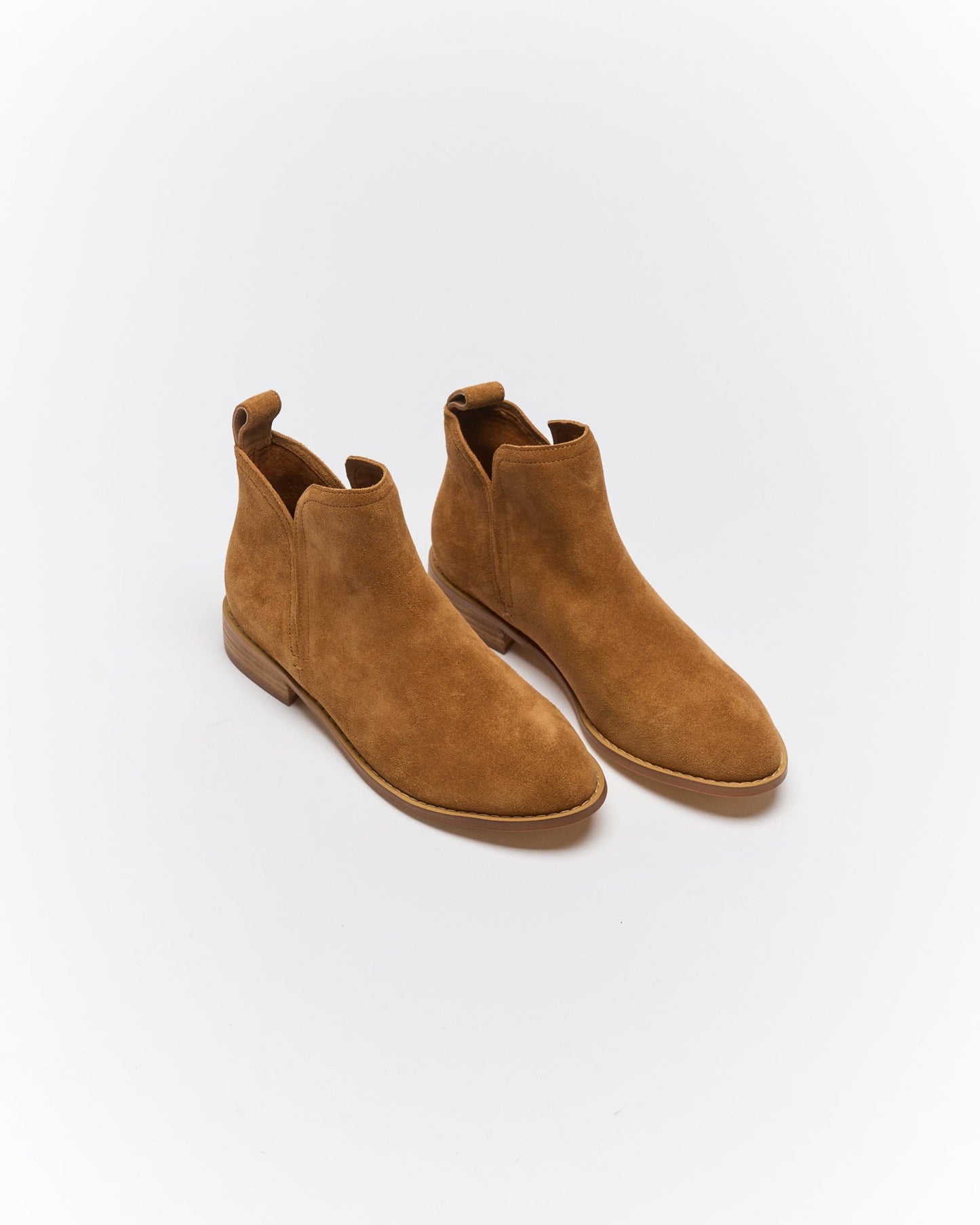Walnut Melbourne Douglas Leather Boot (Tan Suede)