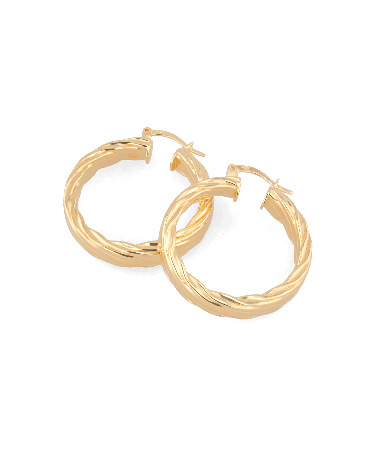 LAVANA Drift Gold Hoop Earrings