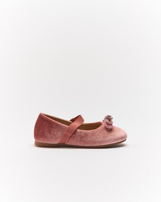 Image of Shoes. Productname: Walnut Melbourne Dulcie Ballet in Dusty Pink colour by brand - Walnut Melbourne