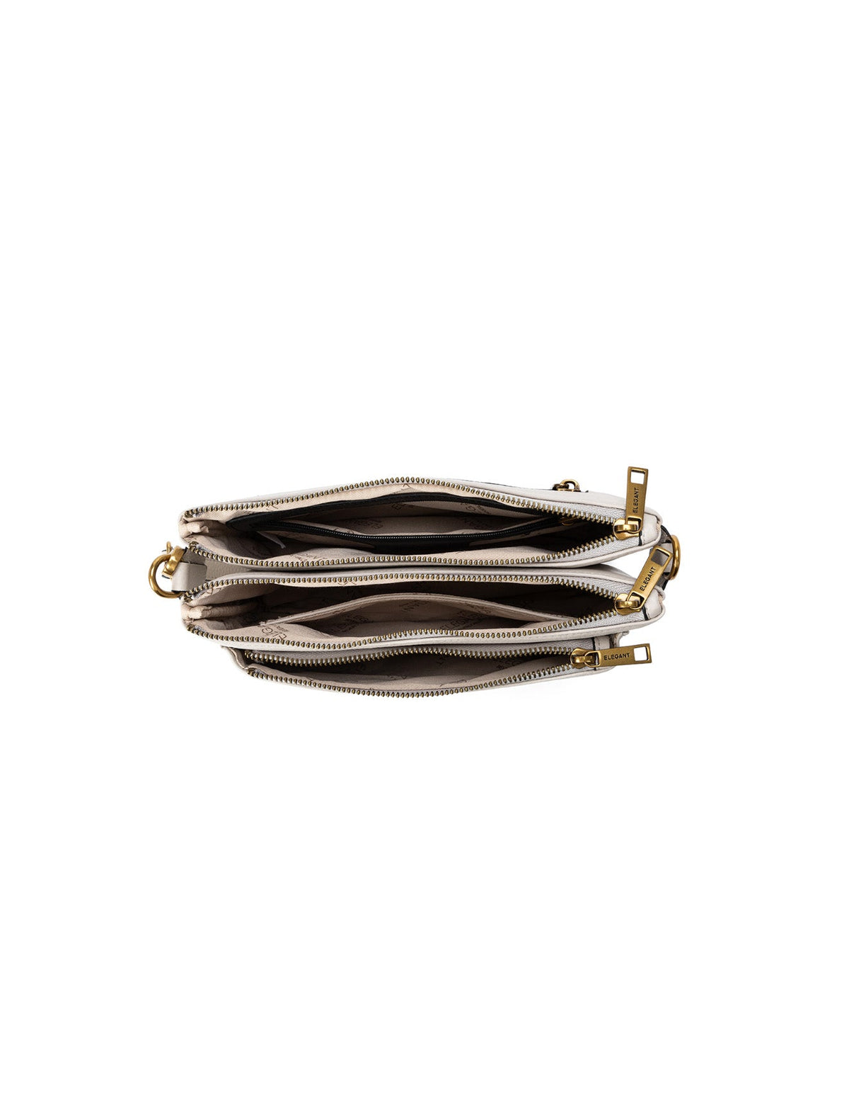 ABIGAIL SATCHEL CLUTCH - BEIGE