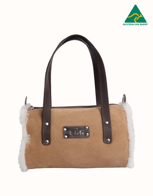 Image of Bags. Product name - Small Barrell Bag in Chestnut colour by brand - Unbranded/Generic