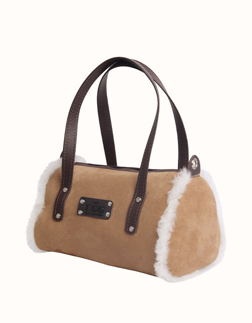 Unbranded/Generic Small Barrell Bag (Chestnut)