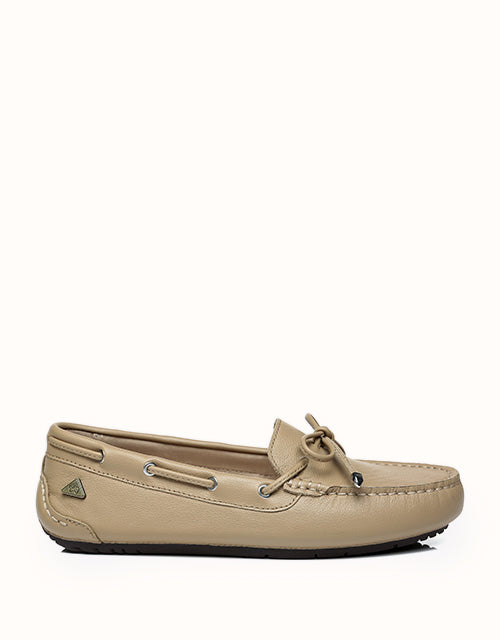 Image of Shoes. Product name - EVERAU® Frida Moccasins in Brown colour by brand - Everau