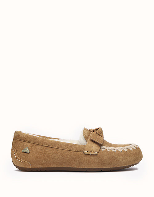Image of Shoes. Product name - EVERAU® Woven Moccasins in Charcoal colour by brand - Everau