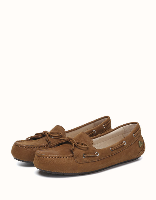 EVERAU® Monty Moccasins (Chestnut)