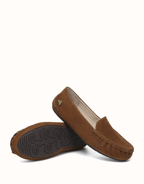 EVERAU® Morris Moccasins (Chestnut)