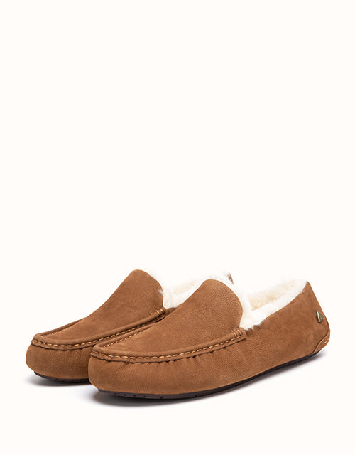 EVERAU® Airel Moccasins (Chestnut)