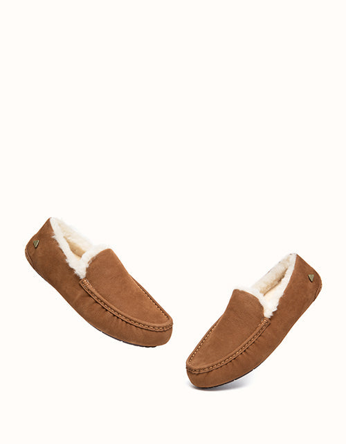EVERAU® Airel Moccasins (Chestnut)