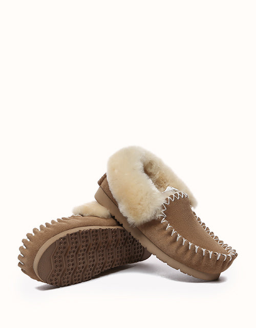 EVERAU® Popo Moccasins (Chestnut)
