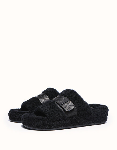 EVERAU® Croft Slippers (Black)
